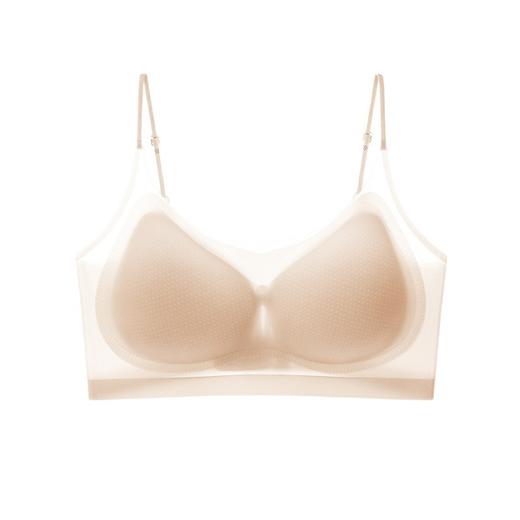 【冰丝排扣文胸】轻薄超薄文胸内衣冰丝胸罩女无痕背心式小胸聚拢夏季 商品图4