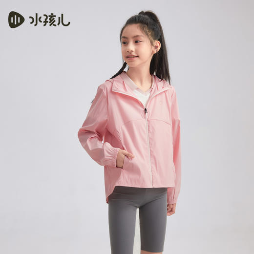 水孩儿童装女童防晒衣夏季新款防紫外线外套中大童轻薄棉感上衣 商品图4