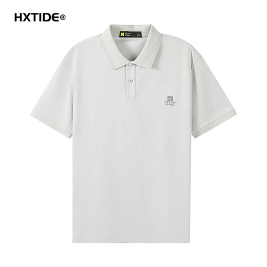 【秒杀专属】HX 夏季翻领短袖T恤Y102420041101/02POLO杉 商品图7
