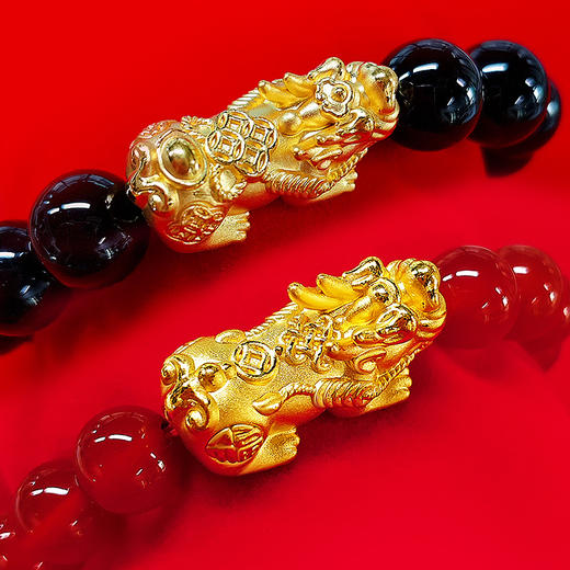 鸿运金貔貅手串 商品图2