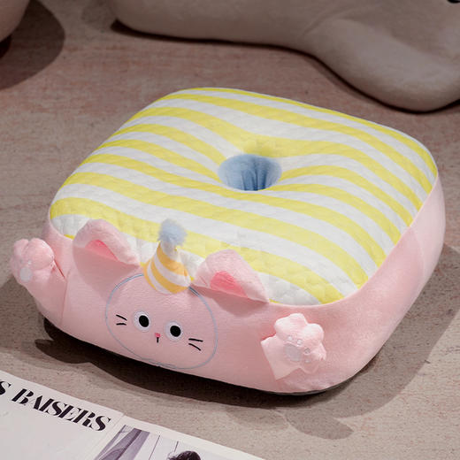 【清凉透气！冰豆豆蒲团坐垫】久坐凉感降温神器加厚榻榻米冰丝透气凉席屁垫夏季。ry 商品图5