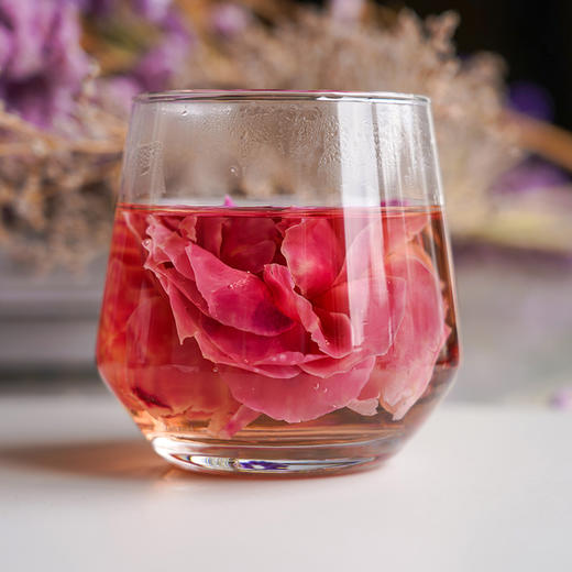 【朵然】云南大理特产 朵然冻干墨红玫瑰礼盒 玫瑰花茶送礼下午茶八角盒装 商品图5