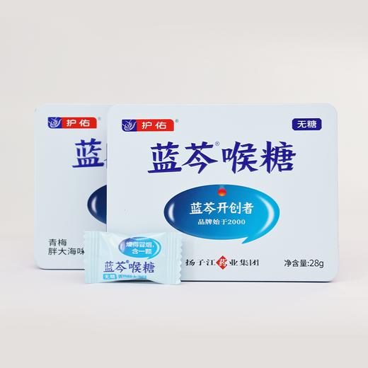 蓝芩喉糖（青梅胖大海味）2g/14粒装【护佑】 商品图1
