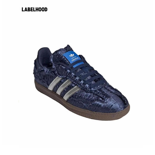 ADIDAS x caroline hu SAMBA OG JP9282联名深蓝休闲鞋板鞋 商品图1