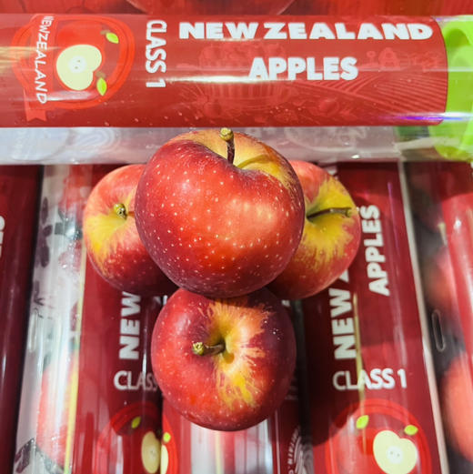 新西兰 红玫瑰试管苹果 1箱5条共约5斤礼盒 商品图6