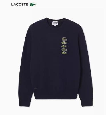 法国鳄鱼LACOSTE中性毛衫AH1779-10HDE 商品图0