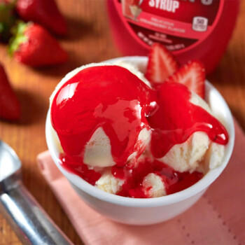 好时进口草莓酱花式咖啡烘焙原料咖啡甜品冰淇淋圣代淋浆623g瓶 /粮油调味 /烘焙原料 /饮品原料 商品图1