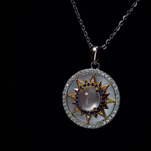 “星光映月”翡翠项坠 商品图3