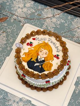 手绘赫敏 哈利波特系列 （请提前24小时预订）