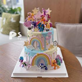 小马宝莉蛋糕（单层、双层）