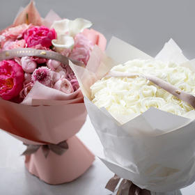 「纯爱」花礼（白色系 & 粉色系）