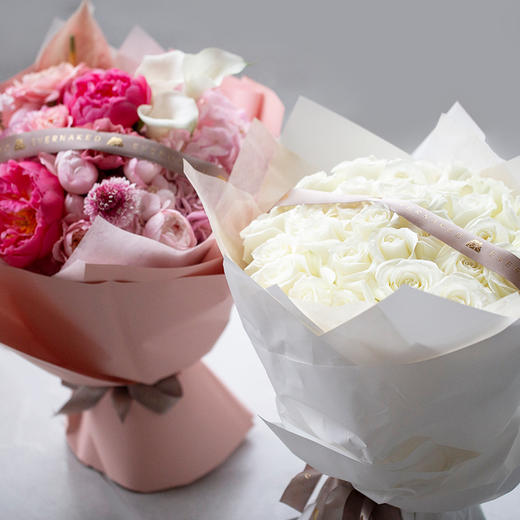 「纯爱」花礼（白色系 & 粉色系） 商品图0