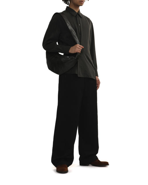 男款单肩羊角面包袋 中号013 商品图3