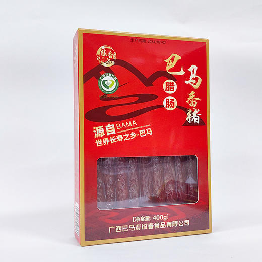 桂香品腊肠礼盒装400g/盒 商品图0