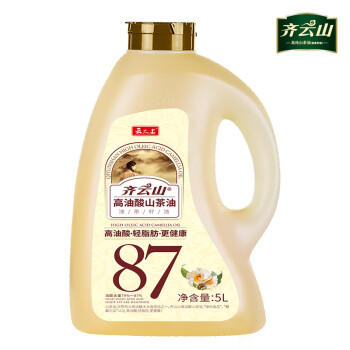 齐云山 高油酸山茶油高档野茶籽油5L 月子食用油 /粮油调味 /食用油 /其他油 商品图3