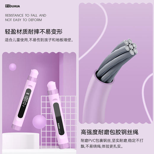 热卖中！！支持 HUAWEI HiLink 度华智能跳绳 商品图3