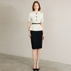 IWY/高端职业西装套装女夏季薄款短袖正装两件套商务主持装CS2255 商品缩略图0