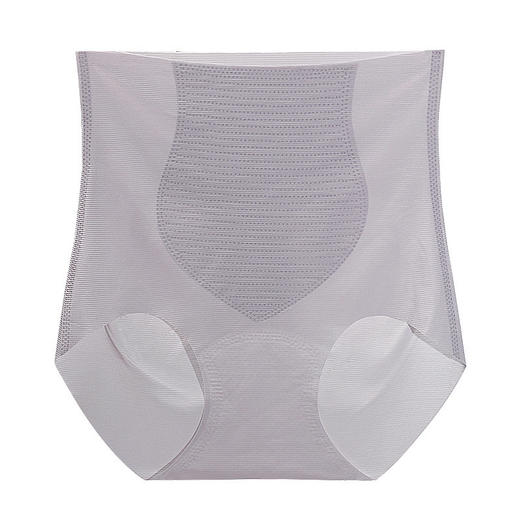 超薄冰丝无痕全棉裆高腰收腹裤收小肚子大码三角裤薄款内裤女 商品图9