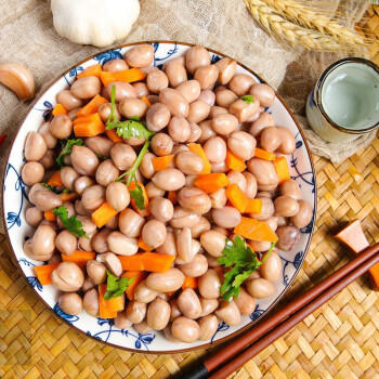 谷经百汇有机红花生3.4斤 中粒 红皮 生花生米 粗粮 粥米搭档 罐装 /粮油调味 /杂粮 /谷米类 商品图5