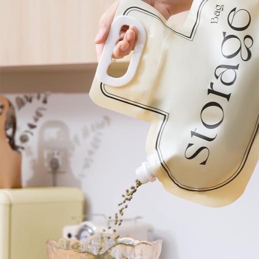 梅雨季必备🔥防潮❗️防虫❗️防发霉❗️家里的五谷杂粮再也不怕坏👍不占位丨食品级安全材质丨可手提【 蓝浣熊 五谷杂粮收纳袋】🏆 💰8.8🉐️2个起❗️❗️ 商品图3