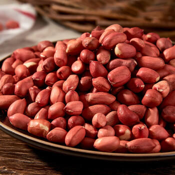 谷经百汇有机红花生3.4斤 中粒 红皮 生花生米 粗粮 粥米搭档 罐装 /粮油调味 /杂粮 /谷米类 商品图1