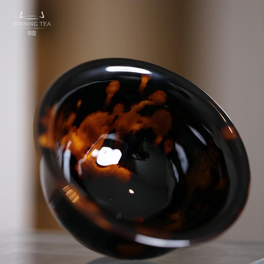 问鼎虎斑天目压手杯 商品图1