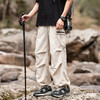 LUCKY DEER情侣款防泼水时尚伞兵裤 商品缩略图5