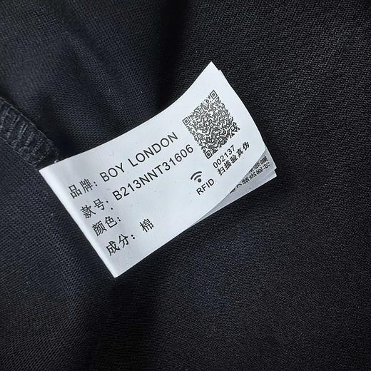 BOY2025新款烫金老鹰天使翅膀图案字母印花休闲情侣短袖 商品图7