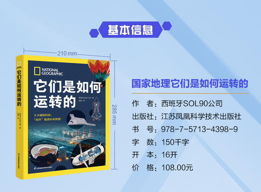 《国家地理它们是如何运转的》精装一册  9大硬核科技“剖开”讲透科学原理!从小培养理科思维! 商品图5