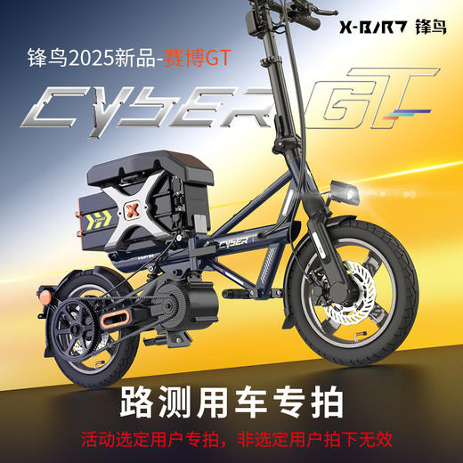 锋鸟2025年新品赛博GT 路测样车 押金专用链接，非选定用户请勿下单，下单后发往当地专卖店提车 商品图0