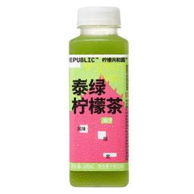 柠檬共和国 泰绿柠檬茶 300ml/瓶