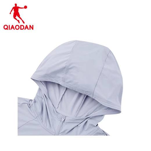 乔丹透气冰感UPF50+夏季新款遮热科技轻薄防晒衣连帽QDEWD2252069 商品图2