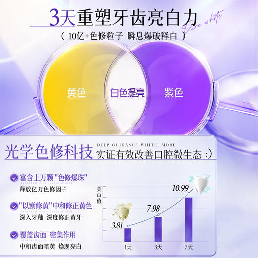 儒意洁白清爽牙膏150g  美白牙膏去黄去口臭去烟渍除异味清新口气|儒意官方商城 商品图3