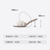 Westory2025年夏季高跟尖头珍珠凉拖鞋W25BJ62761 商品缩略图5