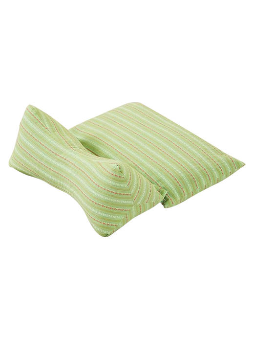 荞麦枕头三角颈椎枕家用单人菱形荞麦壳护颈枕可拆卸枕艾草连体枕 商品图4