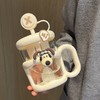 【ins高颜值，茶水分离，可爱便携】新款杯子ins高颜值 家居小众茶水分离吸管杯 便携防摔可爱水杯-QQ 商品缩略图4