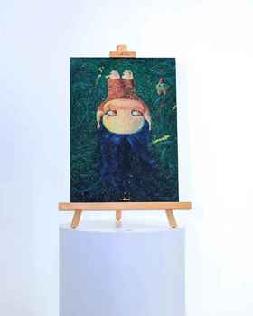 贾伟《如花草原》艺术画框蓝牙音响