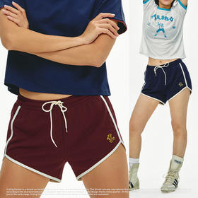 CryingCenter 苹果复古包边跑步休闲运动短裤 哭喊中心