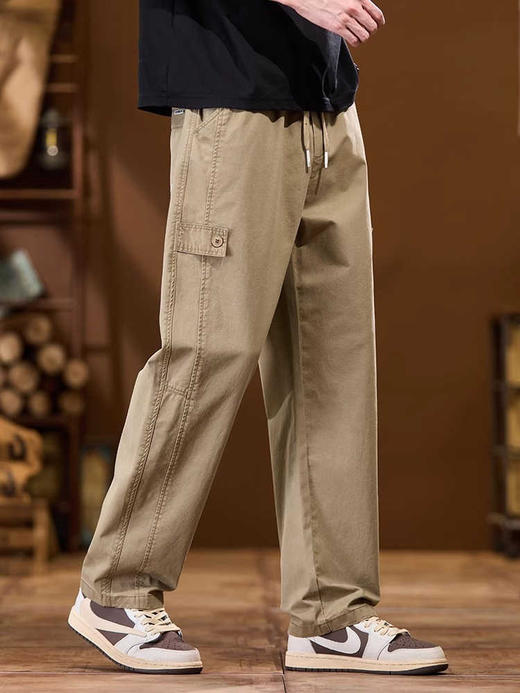 裁缝学苑MQ65休闲直筒工装裤纸样男装裤子服装打板样板 商品图3