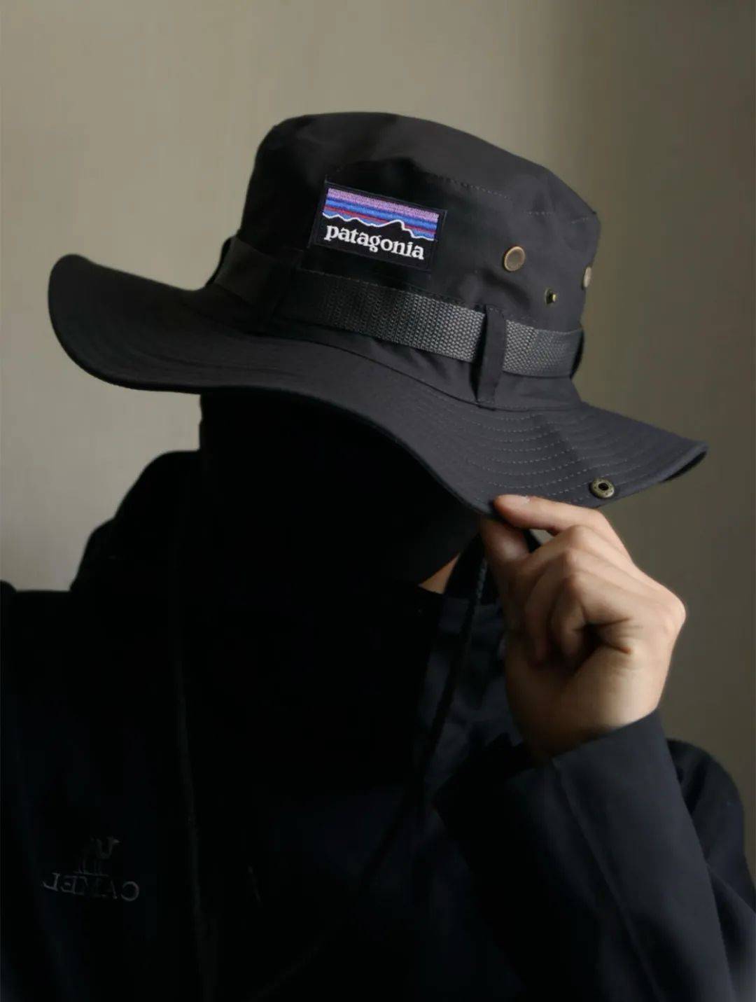 巴塔高支高密防水材质渔夫帽男女防晒帽