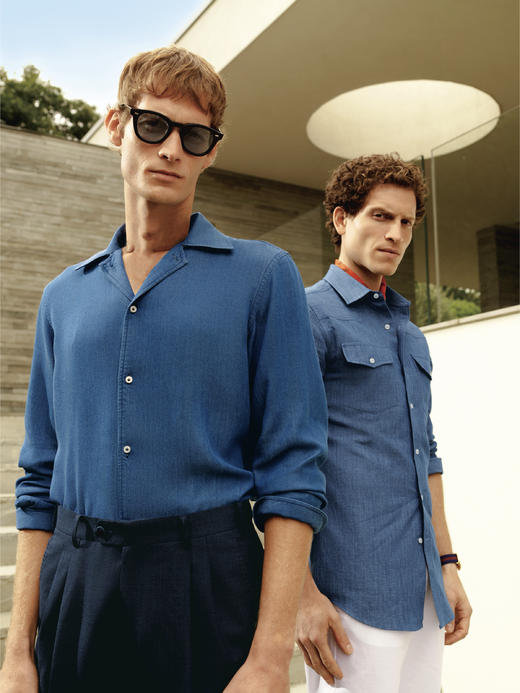 「爱好者直选16款」Stylbiella 2025SS 法国亚麻/埃及棉意式工艺衬衫 商品图3