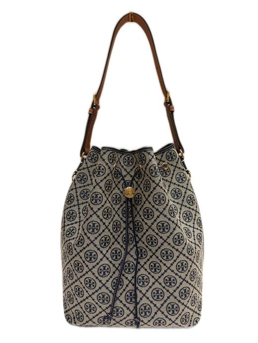 TORY BURCH 单肩包/水桶包女  169125-405-F 海军蓝色.（暂无品牌物料包装） 商品图0