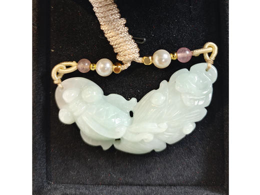 翡翠锦鲤 款式二（尺寸5.8X2.5cm） 商品图1