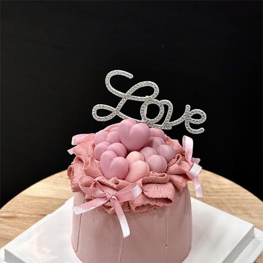 烤爱·眷眷之恋·情人节蛋糕·粉色爱心巧克力·高级出片·低糖纯动物淡奶油·生日蛋糕聚会团建下午茶【仅限深圳同城配送】 商品图2