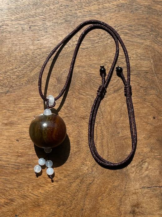 缠丝玛瑙椭圆大珠，顺丰包邮 商品图9