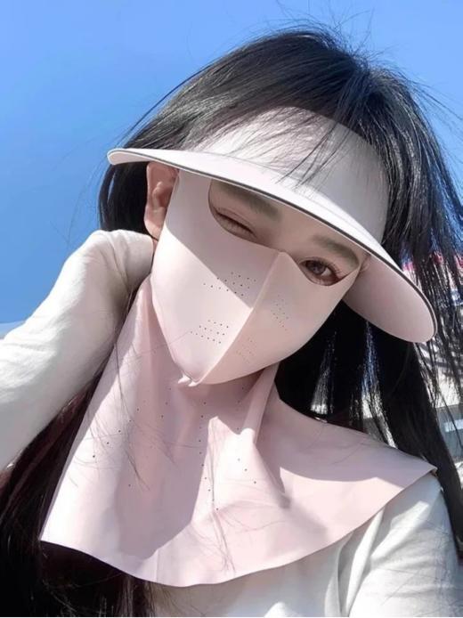 🎉对接源头工厂❗️ 💰19.9破价开团❗【新升级三合一防晒面罩组合】淘宝同款线上150+！ 一套=防晒帽+防晒面罩+防晒披肩，高颜值又防晒，还显脸小~  商品图1