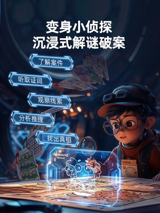 艾蒙岛智能侦探推理机68048B 商品图1
