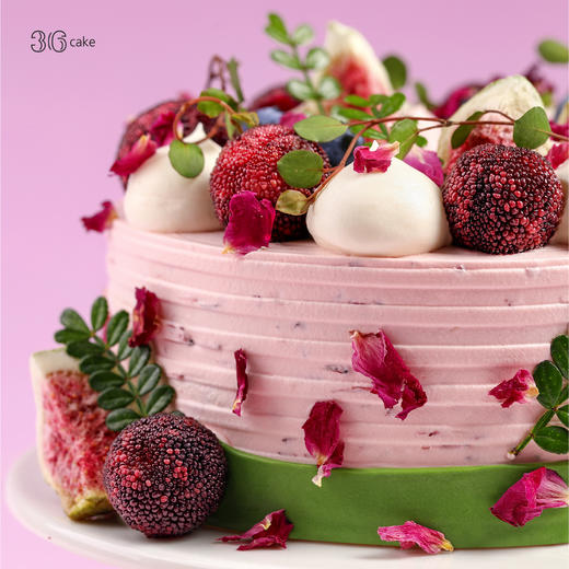 杨梅荔枝奶油蛋糕，可选1.5/2.5/6 磅 商品图3