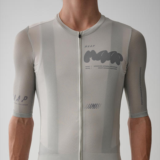 MAAP 男士 Aerate Pro Air Jersey 3.0 雾影灰 短袖骑行服 商品图2