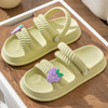 【炒鸡好看！拖鞋/凉鞋两穿设计】女夏季新款厚底时尚百搭室内外两穿软底防滑踩屎感拖鞋女。ry 商品缩略图6